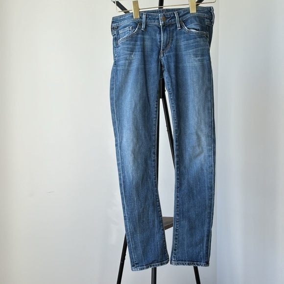 ARITZIA CofH Racer Skinny Low Rise | Light Wash | Women’s 27 | Discontinued - Picture 2 of 14